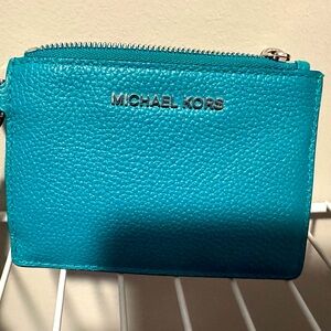 Michael Kors Leather ID wristlet